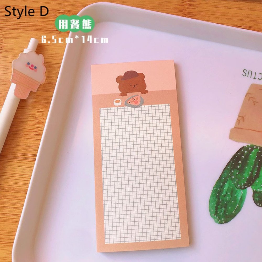 Korean Bear Sticky Notes - Picture 9 of 10
